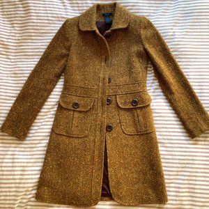 Women's (juniors) 70s inspired pea coat